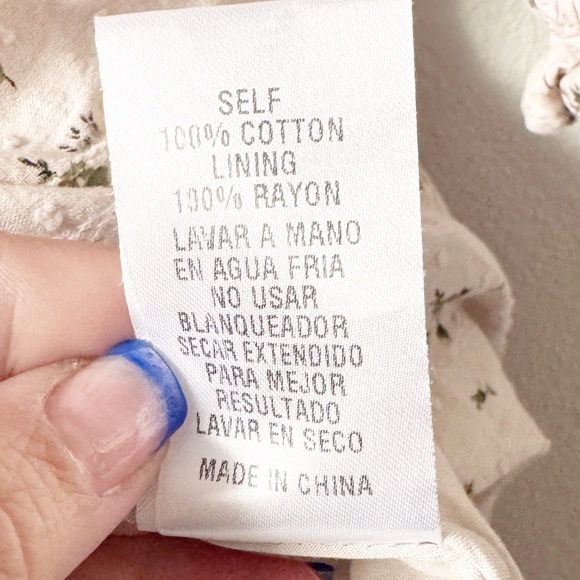 Storia Floral Puff Sleeve Babydoll Dress - Picture 8 of 12